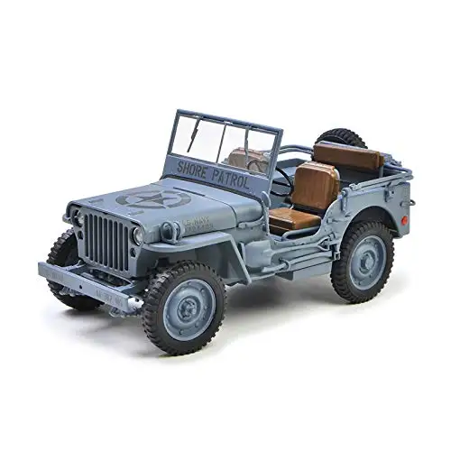 Welly 1/18 Jeep 1941 Willys MB литая под давлением модель спортивный гоночный автомобиль игрушка в коробке