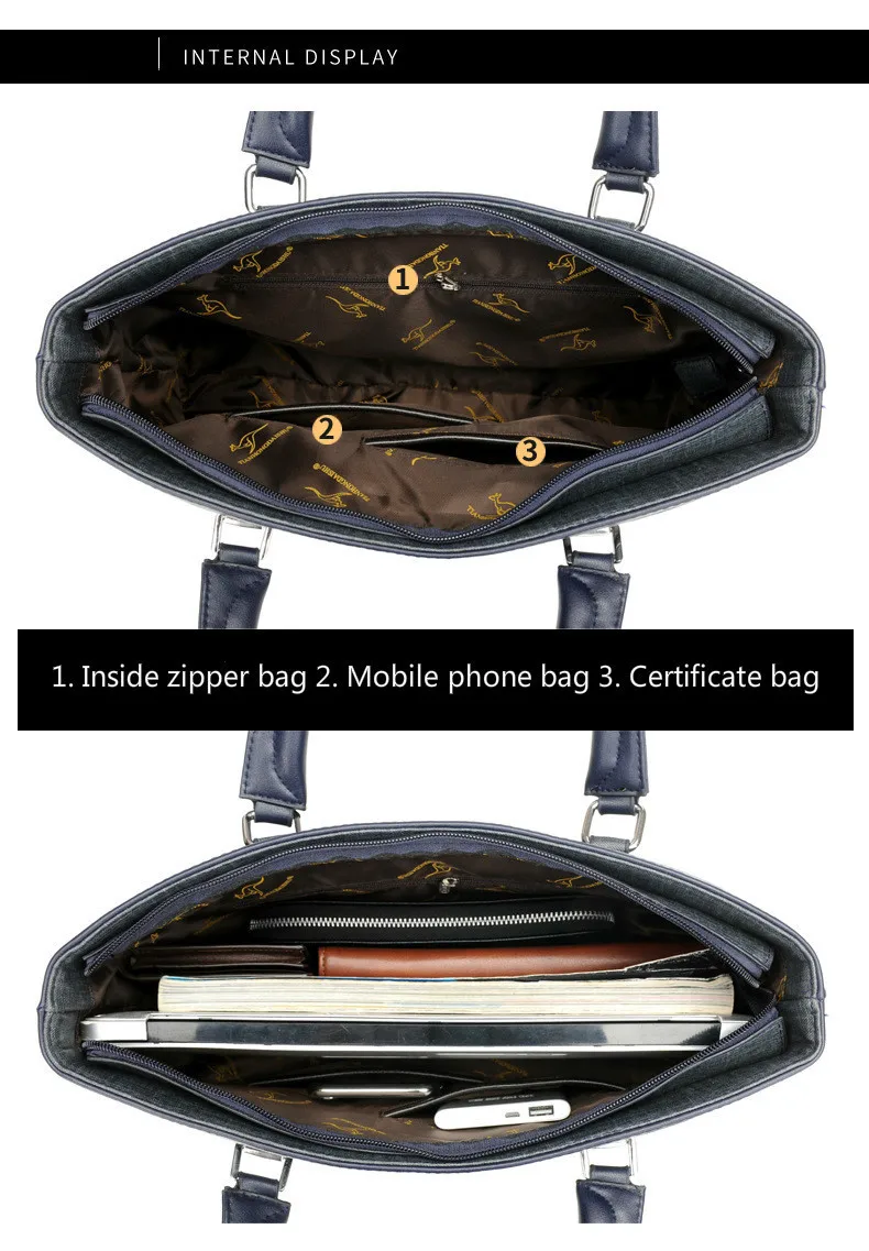 Мужская офисная сумка для ноутбука, мужской портфель, компьютерные сумки, водонепроницаемая дорожная рабочая сумка на плечо для hp Lenove DELL acer Xiaomi MAC