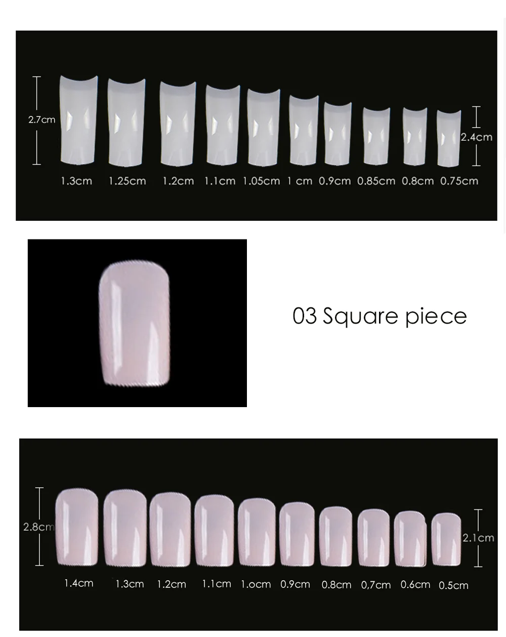 100 шт Натуральные Цветные французские накладные ногти прозрачные искусственные накладные ногти искусство акриловые маникюрные инструменты
