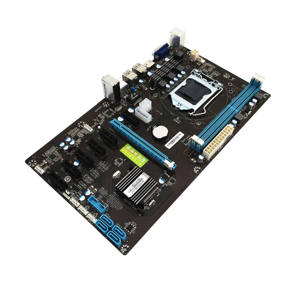 

B85-BTC LGA 1150 Bitcoin Mining Motherboard PCI-E USB3.0 UB2.0 Directly Slots Mainboard For Intel DDR3 Memory Type