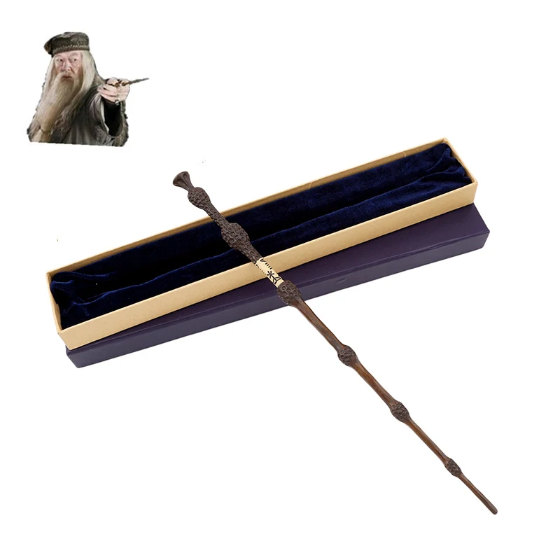 Metal Core Albus Dumbledore Magic Wand/ Harri Potter Magical Wand/ Harry Potter Stick /High Quality Gift Box Packing Metal Core Albus Dumbledore Magic Wand/ Harri Potter Magical Wand/ Harry Potter Stick /High Quality Gift Box Packing
