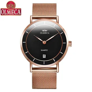 

OLMECA Women Watches Bayan Kol Saati Fashion Rose Gold Luxury Ladies Watch For Women reloj mujer saat relogio zegarek damski