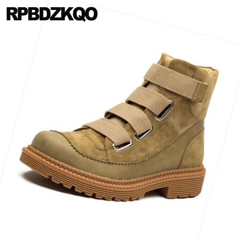 армейские обувь боевые батильоны короткие 2018 Настоящая кожа замша повседневная