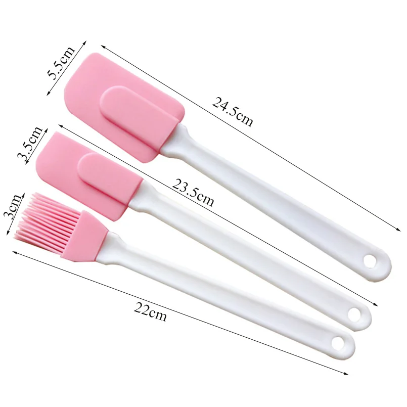 3PCS-Set-Silicone-Baking-Tool-Set-2-Sizes-Spatula-1PC-Brush-Portable-BBQ-Tool-Pink-Pastry (2)