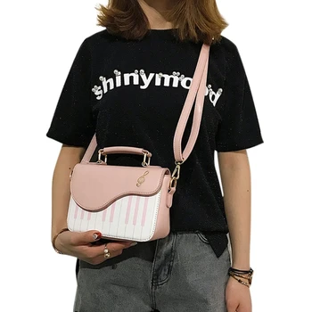 

New Cute Piano Shape Crossbody Bags For Women 2018 Shoulder Bag Handbag Messenger Satchel Luxury Handbags Women Bags Designer