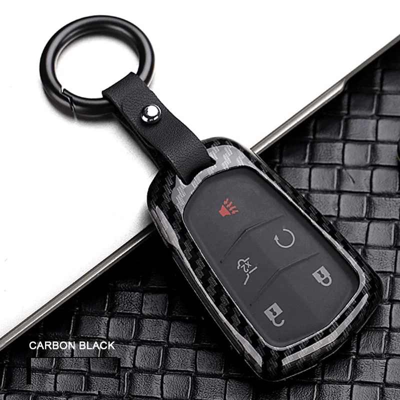 

Zinc Alloy Remote Keyless Car Key Case Cover For Cadillac Escalade ESV XTS ATS CTS SRX 6BT CT6 ATS-L XT5 BLS Styling