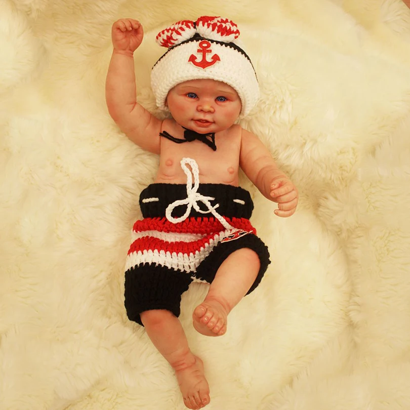 Reborn Baby Doll Full Body Silicone Handmade Realistic Lifelike Real Touch Silicone High End Gifts Children Newborn Doll Toys full-silicone-baby : image Reborn Baby Doll Full Body Silicone Handmade Realistic Lifelike Real Touch Silicone High End Gifts Children Newborn Doll Toys full-silicone-baby