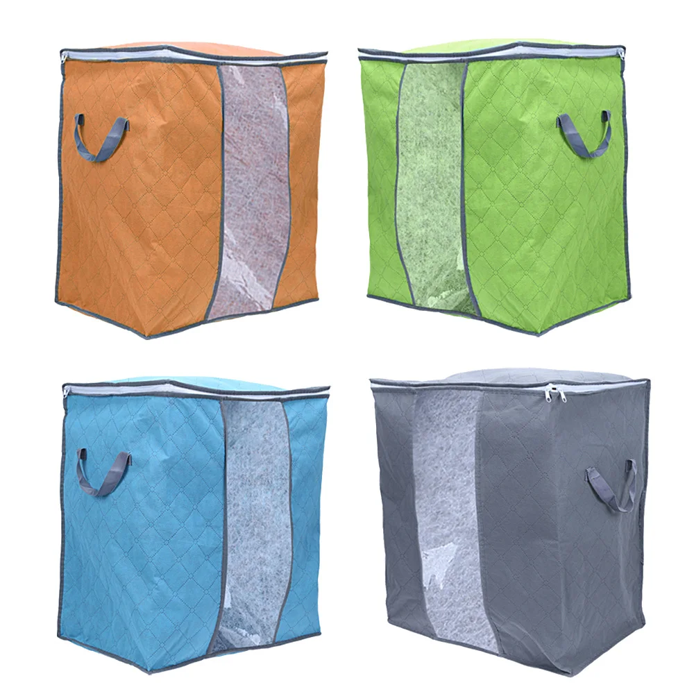 Portable Home Quilt Storage Bags Collapsible Quilts Storing Luggage Bag