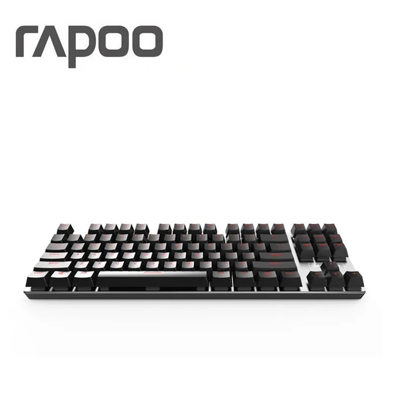 Механическая игровая клавиатура Rapoo V500S из сплава Teclado с usb питанием для