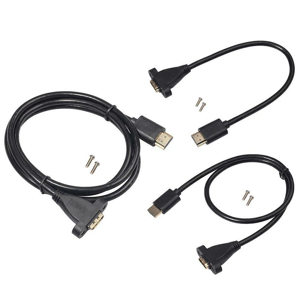 0.3M / 0.6M / 1.2M HDMI 4K 3D 1.4v Удлиненный кабель HDMI для HD TV ЖК-ноутбук PS3 Проектор