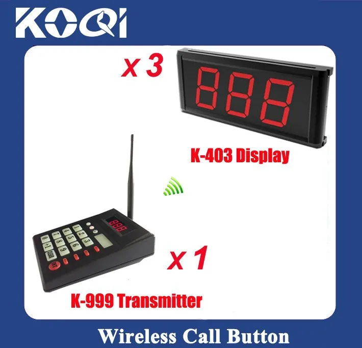 K-999+403 1+3 Clinic Queue calling system