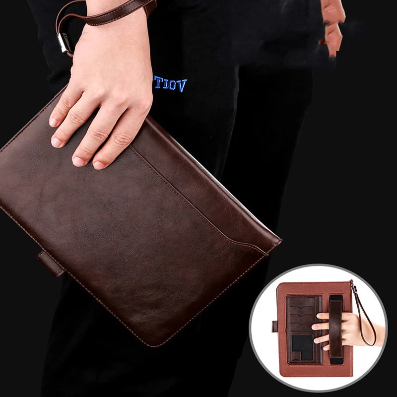 Роскошный кожаный чехол для ipad Mini 1 2 3 ретро портфель ручной ремень держатель чехол для ipad Mini 4 смарт-Стенд Флип-сумки