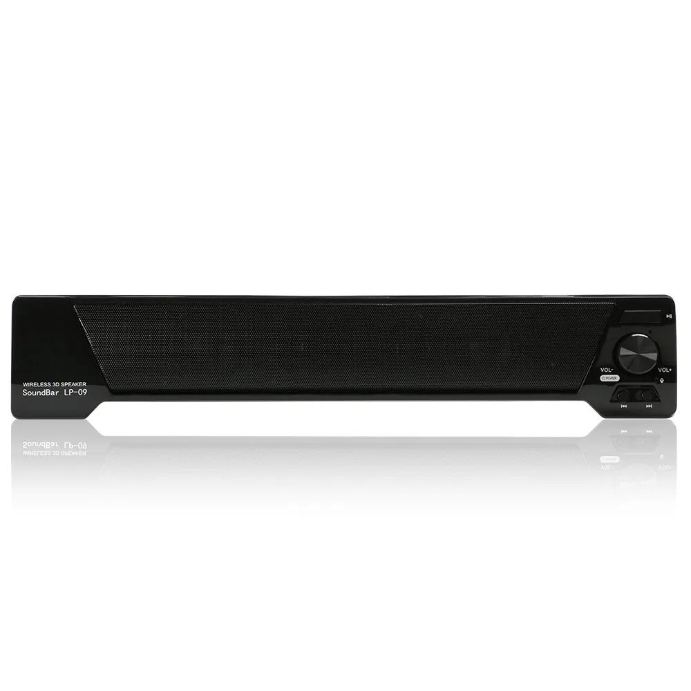 Беспроводной динамик 10 Вт Bluetooth колонка 3D Звуковая Панель Hi Fi Бумбокс с