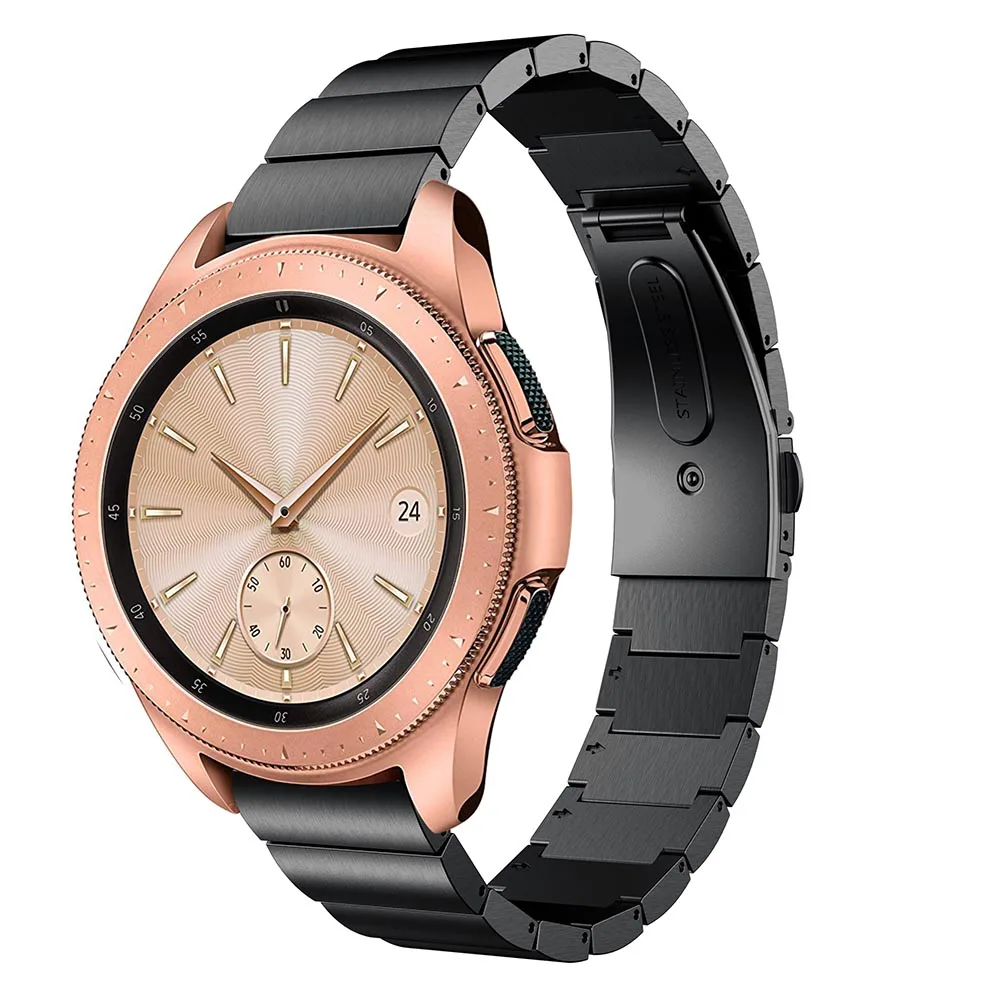 Сменный ремешок для часов из нержавеющей стали для samsung Galaxy Watch 42 мм SM-R810, ремешок для умных часов, браслет из 316 стали