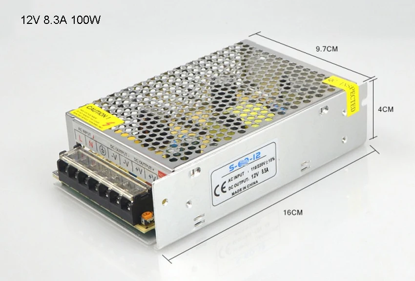 Светодиодный Питание DC 12V 1A 2A 3.2A 5A 6A 10A 12.5A 15A 20A 30A светодиодный переключатель Мощность адаптер переменного тока трансформаторы для Светодиодные ленты светильник s