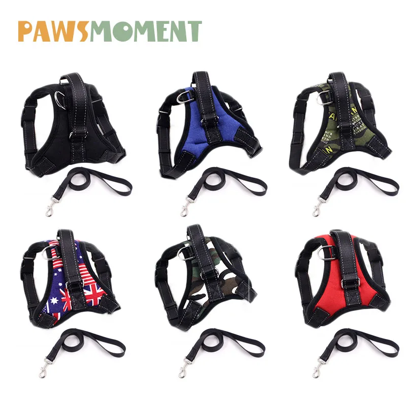 

Pet Products For Large Dogs Small Dogs Harness Glowing Led Collar Puppy Lead Pets Vest Dog Leads Accessories Chihuahua Bulldog