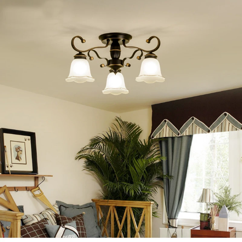 Antique Ceiling Lamps for Living Room Classic Ceiling Lights for Dining Room Ceiling Lamps Rustic Pendants Ceiling Kitchen Light