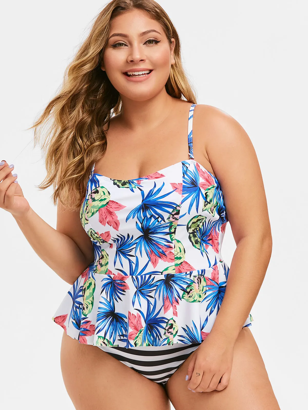 womens peplum tankini