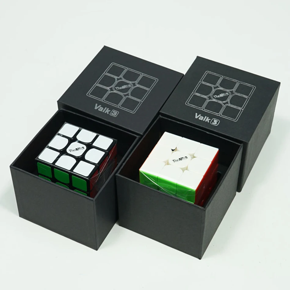 QiYi valk3 скоростной куб QY Valk 3 stickerless cubo magico профессиональные забавные игрушки