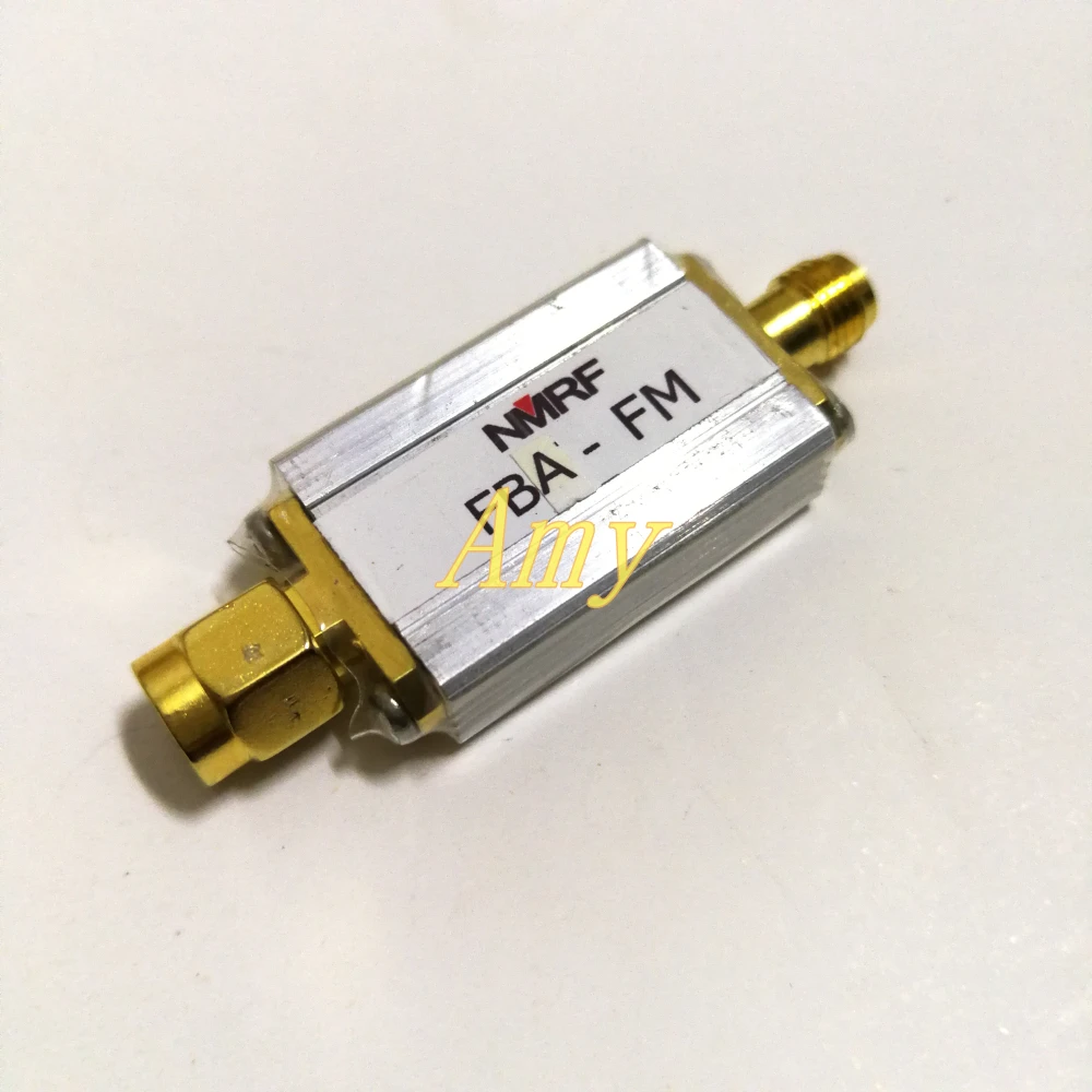 88 ~ 108 МГц LC band stop filter FM тенюатор сигнала вещания интерфейс SMA|tube engraving|tube chromeceramic bulk |