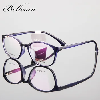 

Bellcaca Eyeglasses Frame Men Women Computer Optical Spectacle Eye Glasses Myopia Prescription Frame For Male Clear Lens BC038