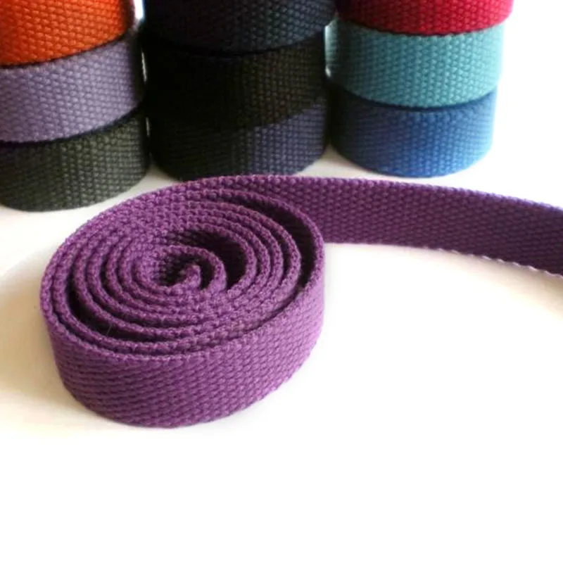 2y/lot 20mm Multi Color Bag Strap Woven Cotton Sewing Strap Belt For Shoulder Bags Handbag Garment DIY Accessories LX526