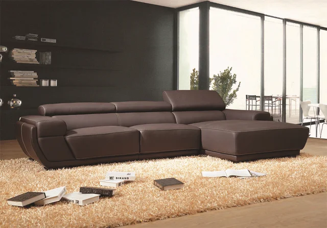 Cuero marrón sofá chesterfield, sofá de lujo conjunto con precio ...
