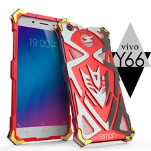 Алюминиевая броня Тор КРЫШКА ДЛЯ VIVO Y66 Y67 чехол для вспышки Железный человек, телефон защитная оболочка кожи сумка