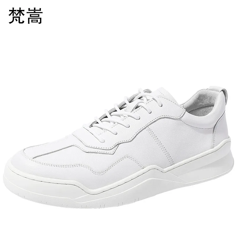 

High Quality Genuine Leather autumn winter British retro men shoes all-match cowhide sneaker fashion boots mens casual shoes