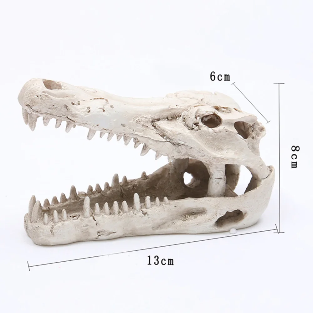Декор для аквариума, различные размеры, смола, животное, Череп, украшение для аквариума, аквариум, пещера, украшение для дома, аксессуары - Цвет: Фиолетовый