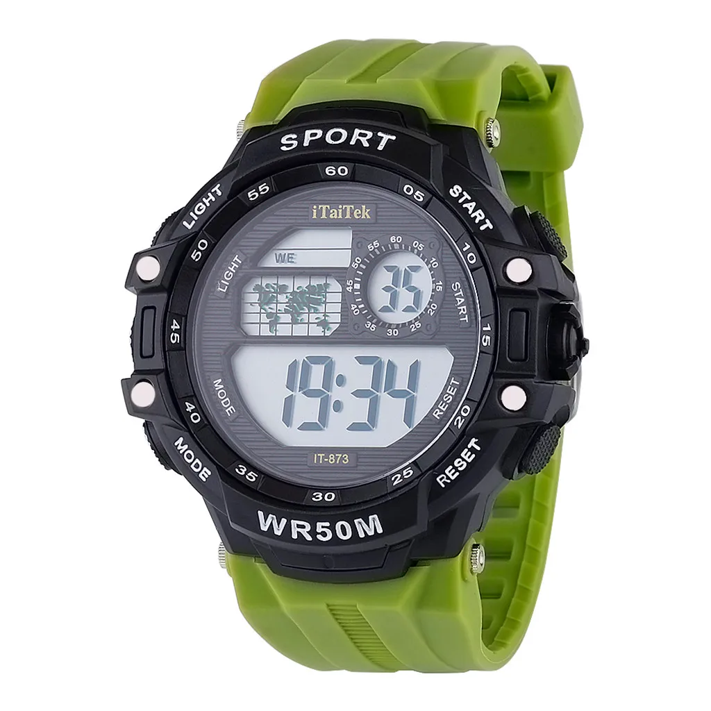 Reloj hombre цифровые водонепроницаемые спортивные часы многофункциональные светящиеся модные электронные женские часы reloj mujer