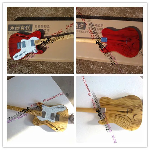 

China OEM firehawk guitar shop electric guitar TL The body of the ash Canadian maple neck xylophone EMS free shipping