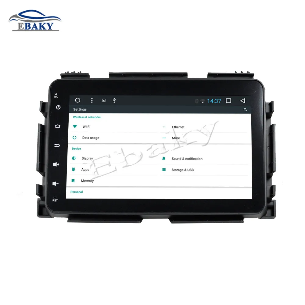 Sale NaviTopia 10.1inch 1GB/2GB RAM Quad Core/Octa Core Android 7.1/8.1 Car DVD Radio for Honda Vezel/XRV 2015- with GPS/maps 20