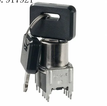 

[ZOB] SK-24EG imported from Japan nkk day open SK24EG13 keylock switch SK14DG13 Keylock Switches --5PCS/LOT