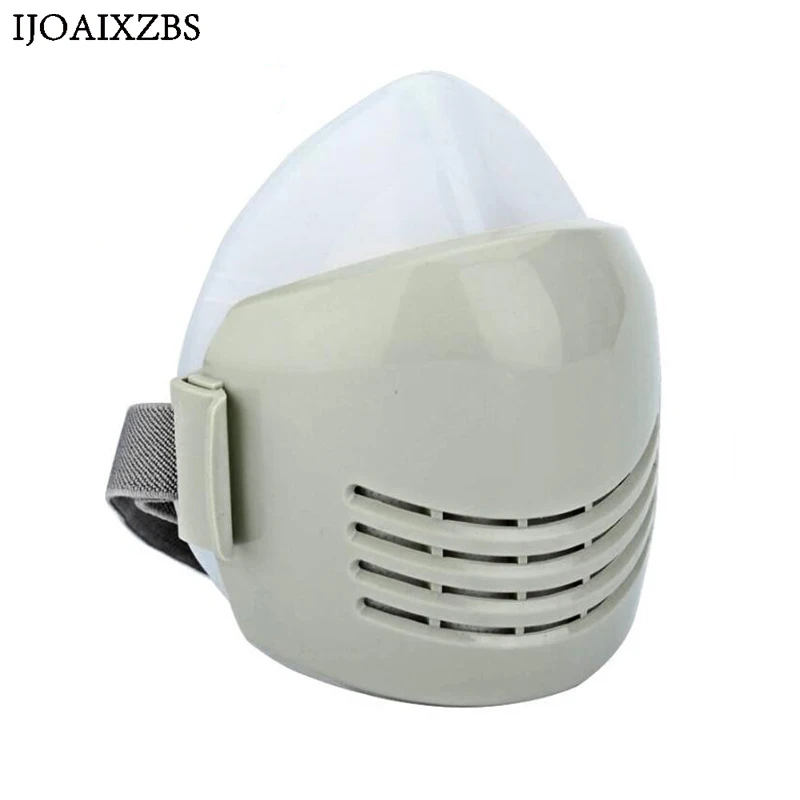 

Dust Mask Respirators Anti Dust Grinding Fiber Half Mask Filter Protection Safety Tools 1 Pair Glove 2Pcs Filter Sponge Get Free