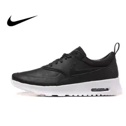 Оригинальная продукция Nike кожа Водонепроницаемый AIR MAX Для женщин кроссовки для прогулок беговые кроссовки удобные прочные