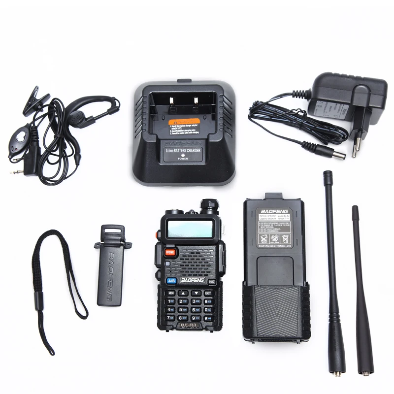 BaoFeng BF-R3 трехдиапазонная рация ham 136-174Mhz 220-260Mhz& 400-520Mhz amatuer портативная двухсторонняя рация UV-5R