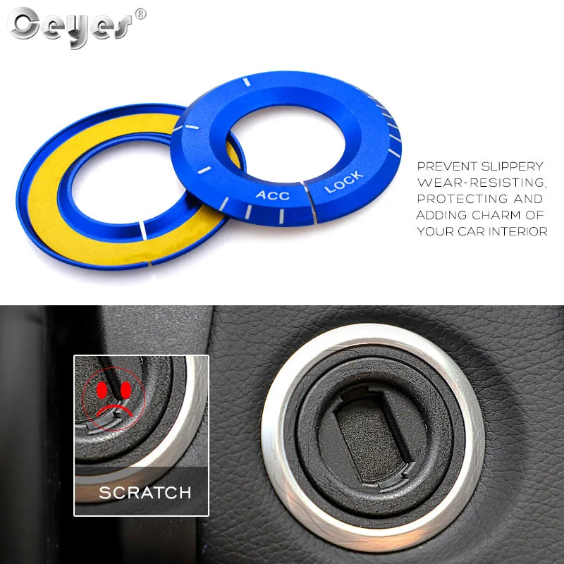 Car Start Engine Button Key Ring for MERCEDES (23)