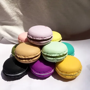 

wholesale Macaroon Silicone Teether Necklace ,Food Macaroon Teether Silicone necklace toy for baby chew, Macaroon Teether Pendan