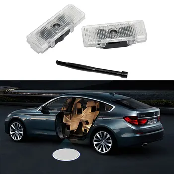 

2pcs Car LED Door Logo Light liaht for bmw E53 E39 E52 528i Line Ghost Shadow Welcome Lamp