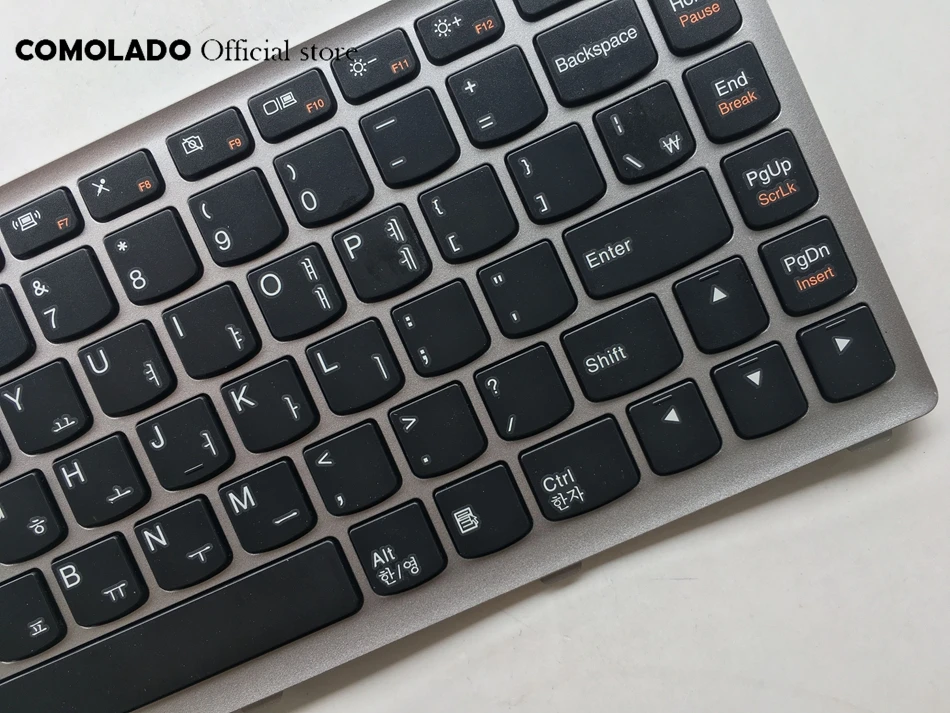KR Корейская клавиатура для Lenovo IdeaPad U310 с серебряной рамкой Клавиатура ноутбука