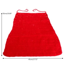 Новинка года; милый вязаный костюм для новорожденных девочек и мальчиков; накидка для фотосессии; детское одеяло