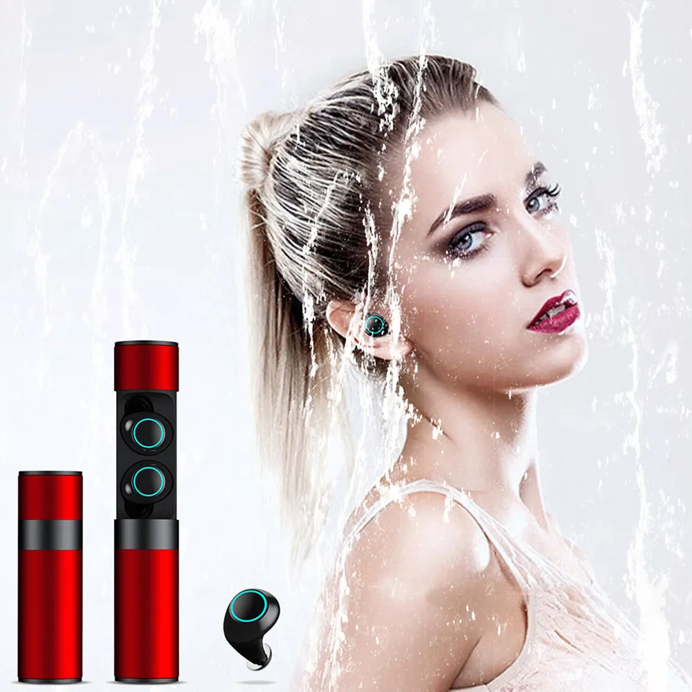 J1 tws 5.0 true wireless mini earbuds with mic 9