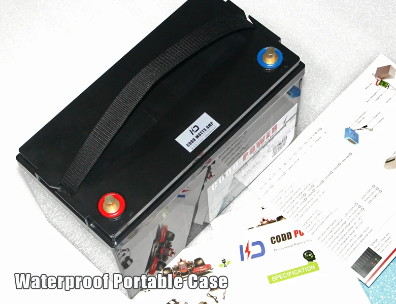 24V 60AH Lithium ion Battery 25.9V Li-ion Waterproof IP68 Box for UPS  Solar energy Golf Car