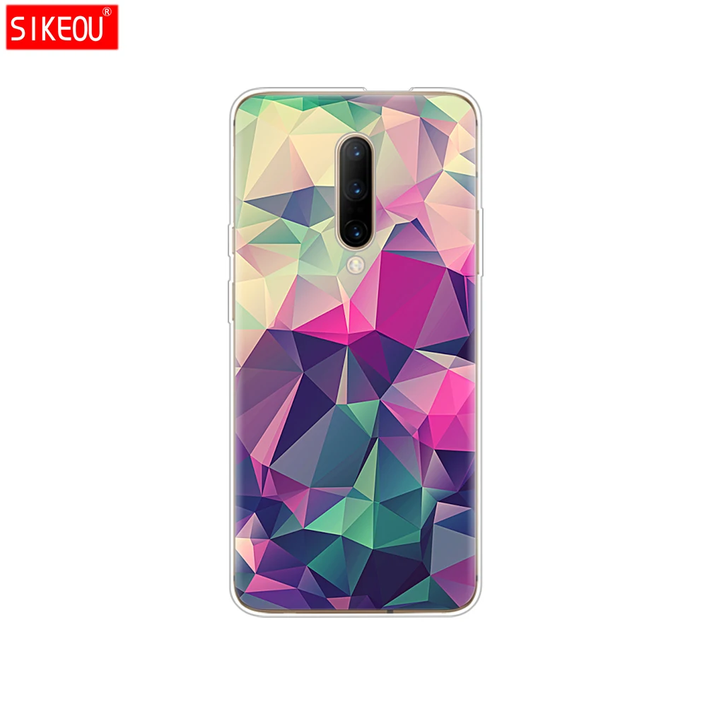 Силиконовый чехол для oneplus 7 Чехол для one plus 7 pro чехол etui чехол для oneplus 7 pro чехол coque сумка бампер 1+ 7 цветок - Color: 12054