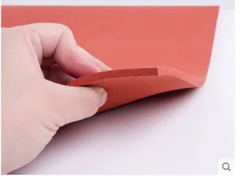 

1000X1000X2mm,Silicone Sponge Sheet RED Foam Silikon Sheet Silicone Rubber Foam Sheet Heat press Transfer