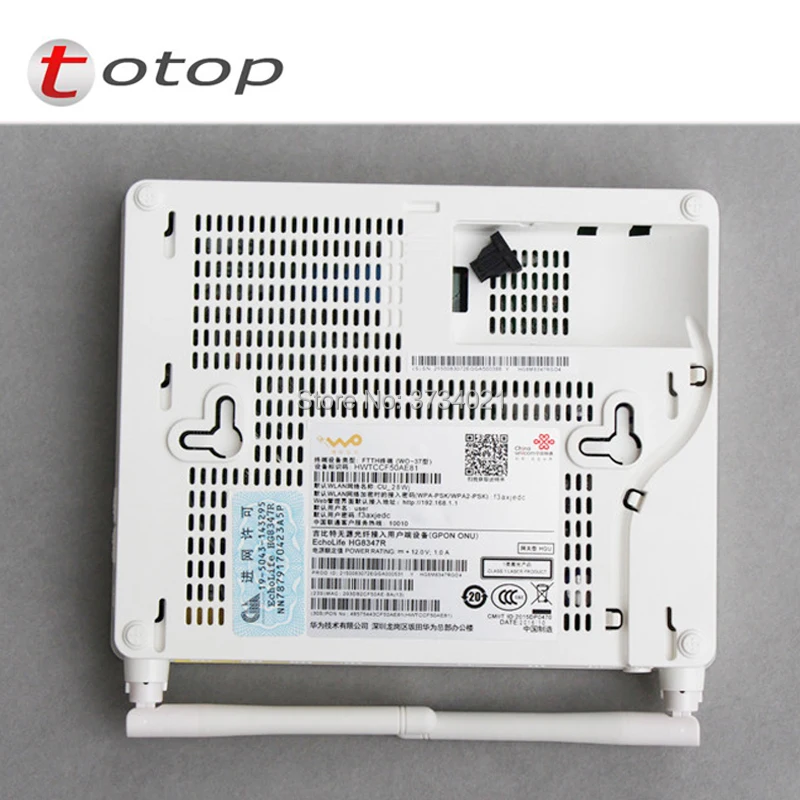 Terminal de Fibra 1ge + 3fe Novo Huawei Hg8347r Gpon Epon Onu 1tel 1usb Wifi Inglês Firmware Ftth Hgu Roteador Modo Óptica 50 Pçs 100% 3 epon onu 1ge + 3fe 1tel 1usb