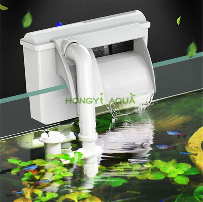 

Fish tank filter three in one Small Grass cylinder wall mount filter Waterfall filtering EBL-401/EBL-402/EBL-403