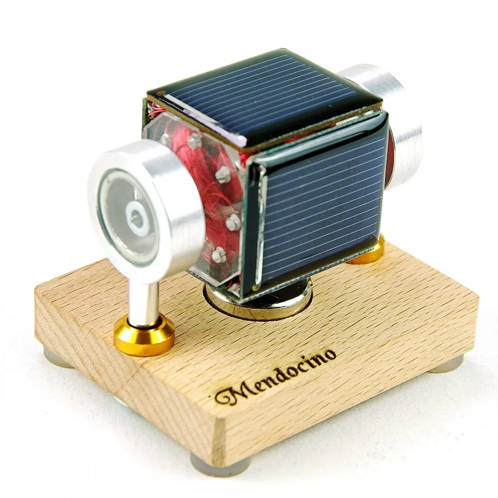 Trabalhando em Dias Tiny Mendocino Motor Brinquedo Ciência Física Brinquedos Educativos Nublados Sun