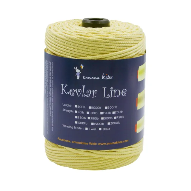 Cheap 500ft /152m 2000LB Braided Kevlar Line Large Kite Flying String Outdoor Fishing Line Camping Working